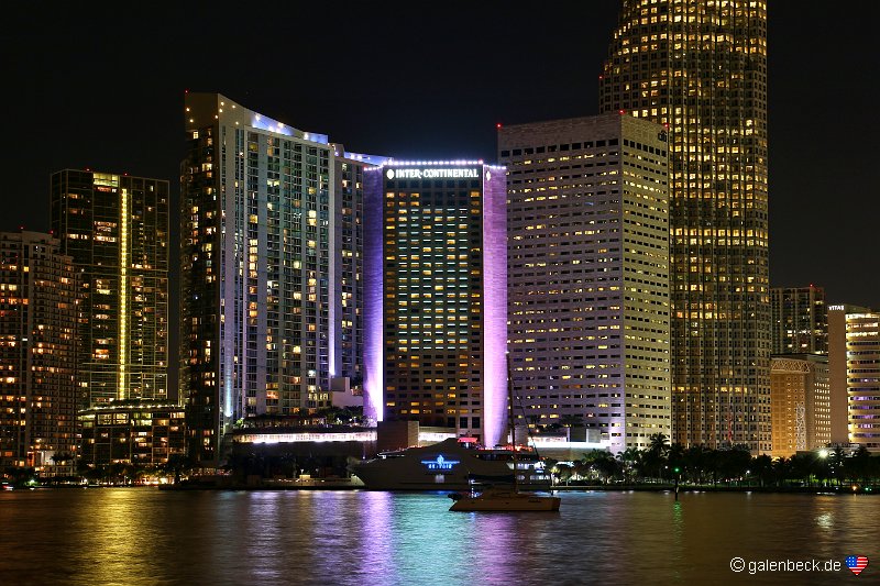 Miami Skyline vom Hafen