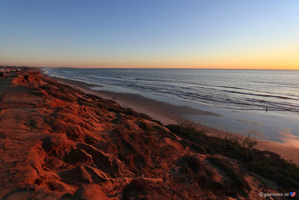 North Ponto Beach Sunset