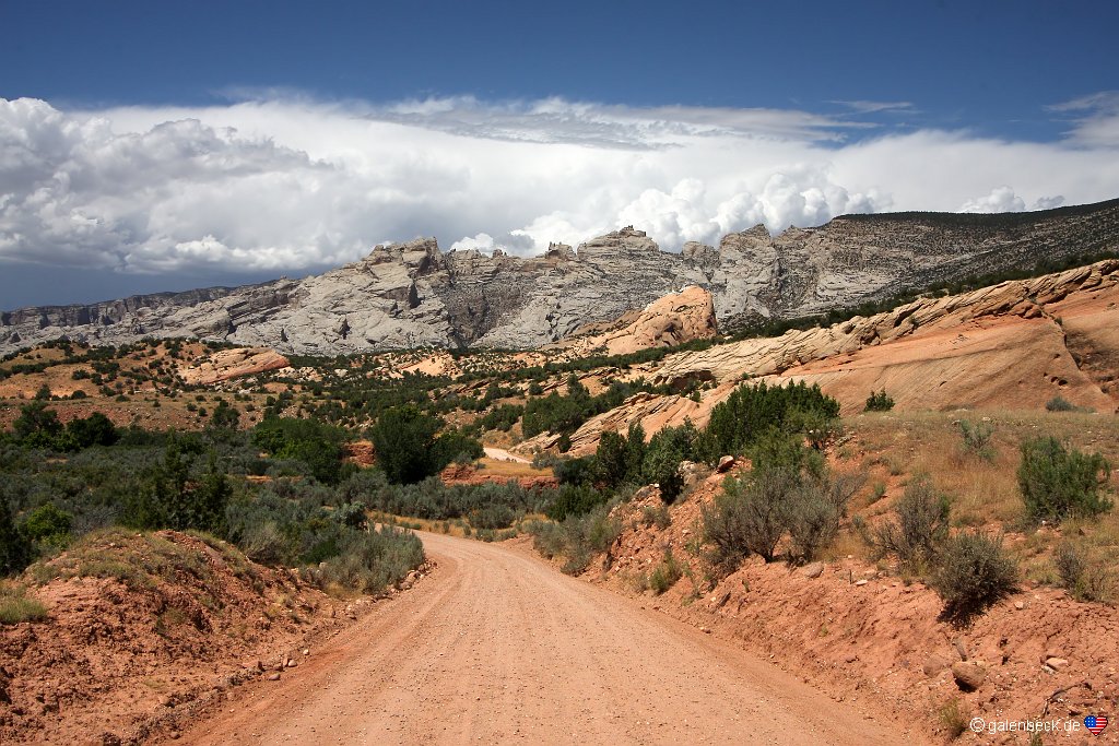 Dinosaur National Monument Blue Mountain Road