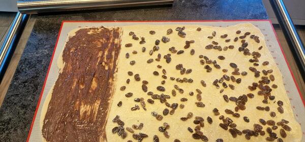 Rosienenschnecken und Nutellaschnecken