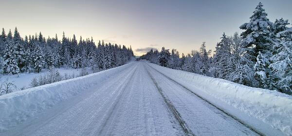 E12 Norwegen Winter