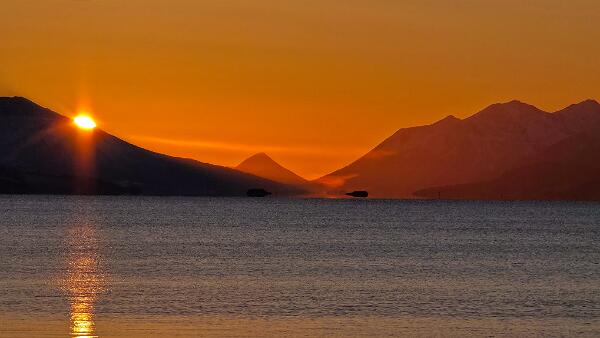 Freifjorden sunset