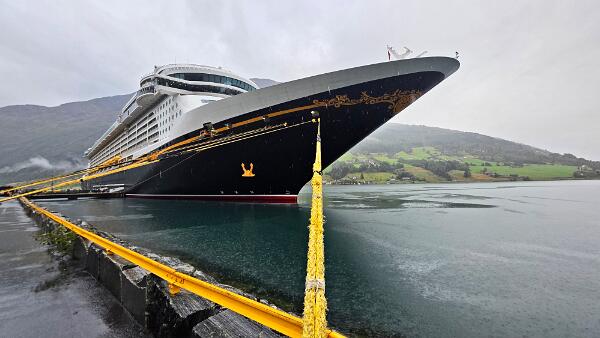 Disney Fantasy in Olden morning