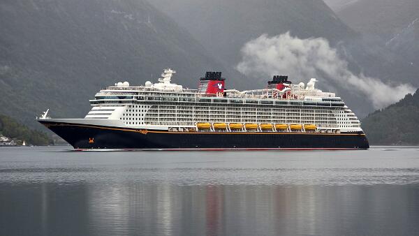 Disney Fantasy in Olden evening