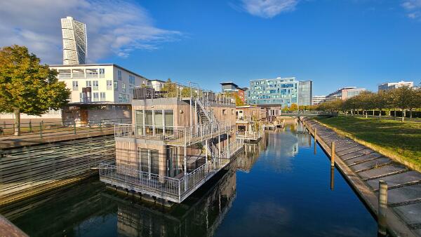 Husbåtarna i Västra hamnen